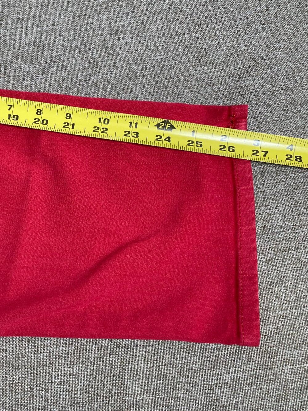 Chico's SLIMMING Girlfriend Ankle Jeans Women's 3 (US 16) High Rise Red Casual - Picture 12 of 16